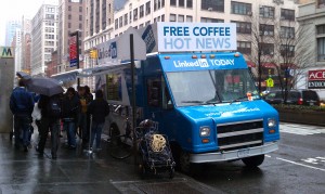 LinkedIn Vending Truck