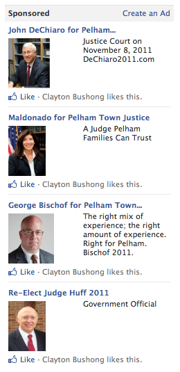 Pelham, NY Town Justice Candidates 2011