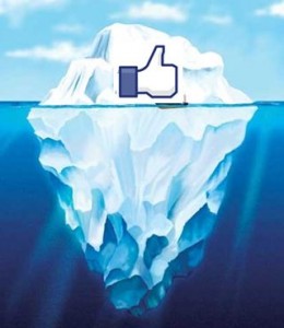 Facebook Like Iceberg