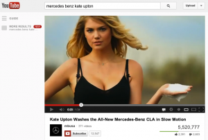 Kate Upton Mercedes Benz