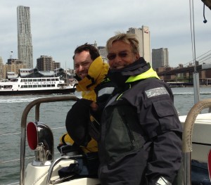 Max & Edd in the East River